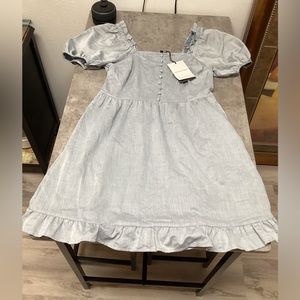 Who What Wear Chambray Twill Dress Size M